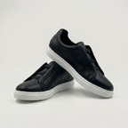 NOVARO – Sneakers en Cuir Véritable